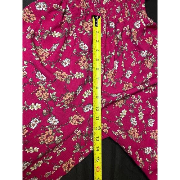 Girls Bonnie Jean Pink Floral Jumpsuit - Size 14 - Picture 6 of 9